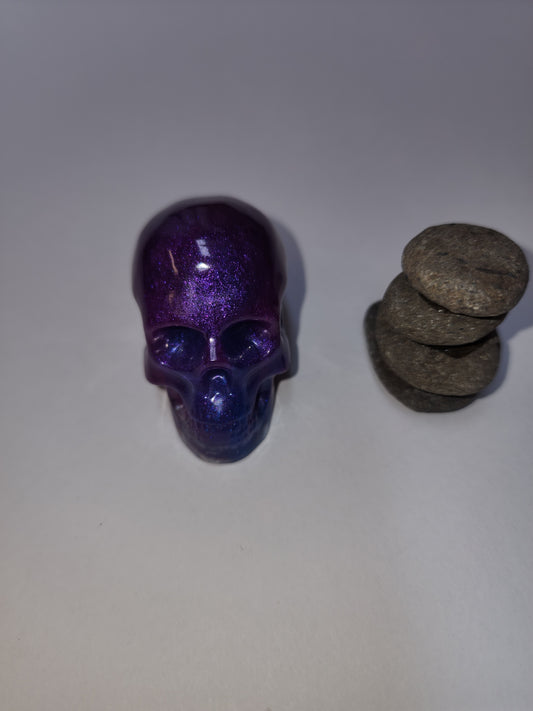 Small epoxy skulls