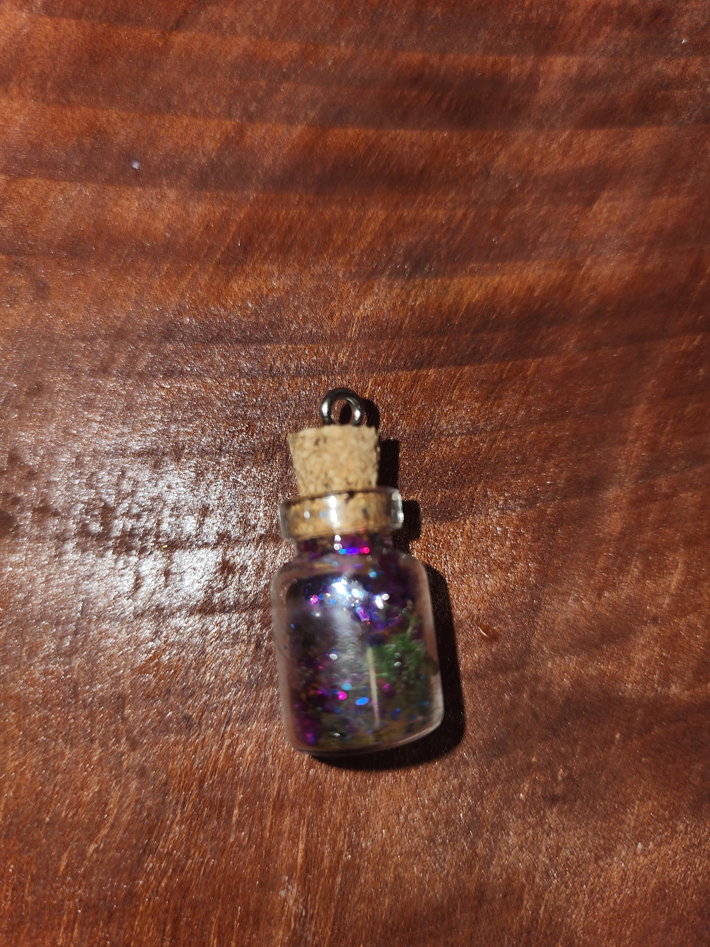 Fairy forest themed necklace charm